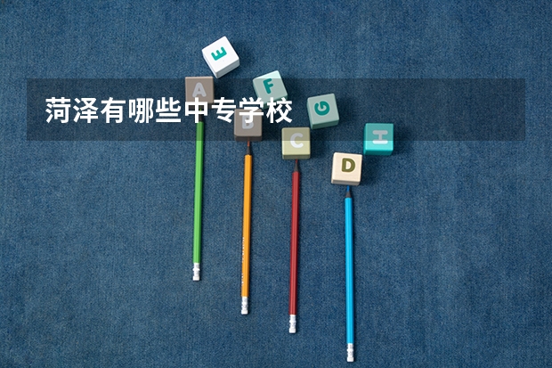 菏泽有哪些中专学校