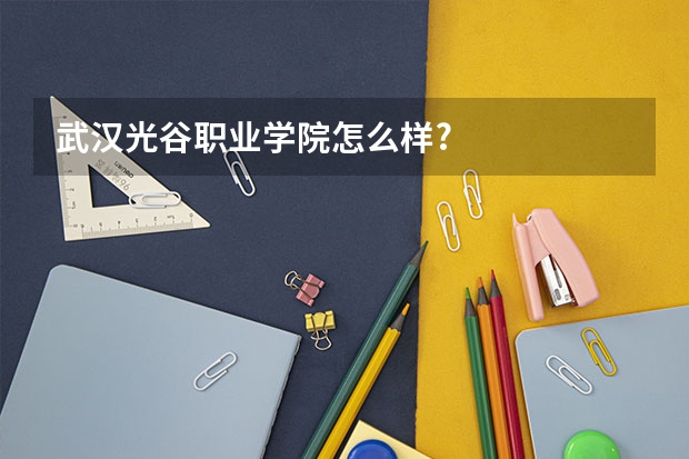 武汉光谷职业学院怎么样?