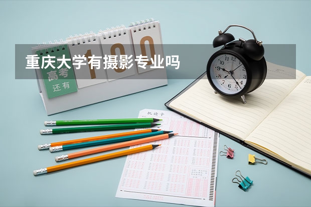 重庆大学有摄影专业吗