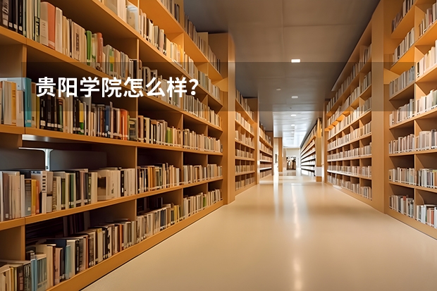 贵阳学院怎么样？