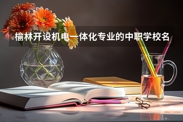 榆林开设机电一体化专业的中职学校名单有哪些