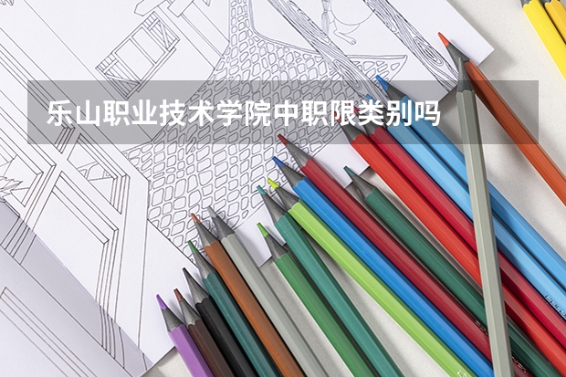 乐山职业技术学院中职限类别吗
