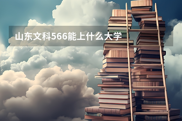山东文科566能上什么大学