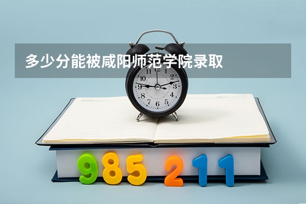 多少分能被咸阳师范学院录取