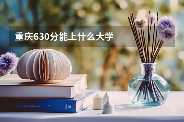 重庆630分能上什么大学
