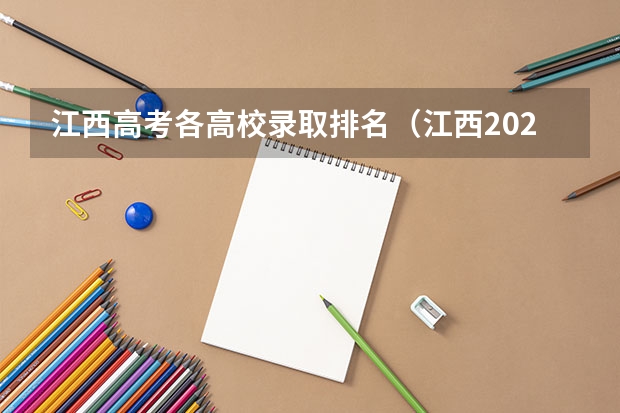 江西高考各高校录取排名（江西2025年高考投档情况）